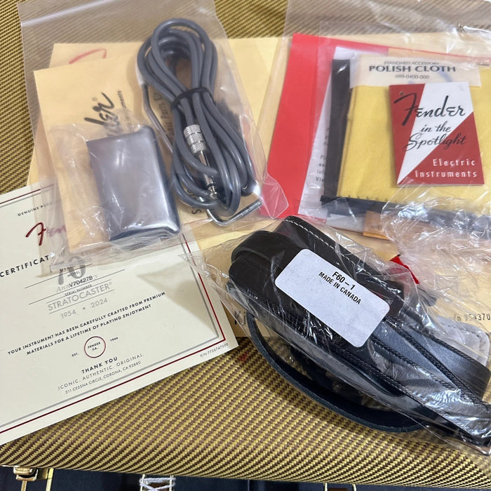 Fender 70th Anniversary American Vintage II 1954 Stratocaster Electric Guitar 2024 - Sunburst