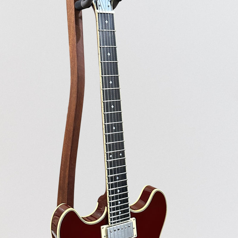 D'Angelico Excel DC Tour Collection Semi Hollowbody Electric Guitar - Solid Wine