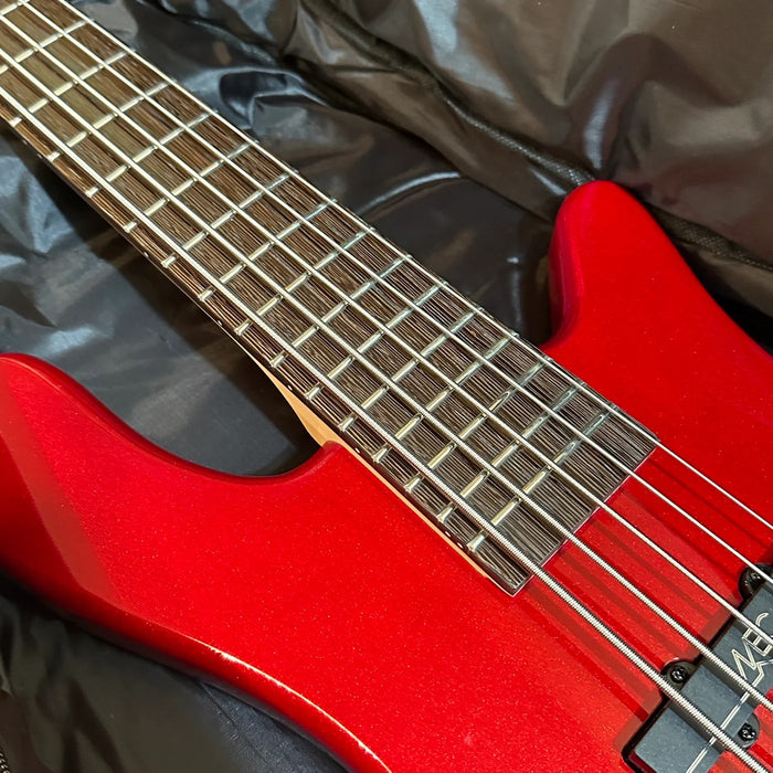 Warwick RockBass Streamer LX 5 String Electric Bass - Red