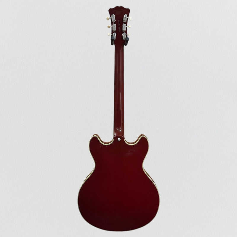 D'Angelico Excel DC Tour Collection Semi Hollowbody Electric Guitar - Solid Wine