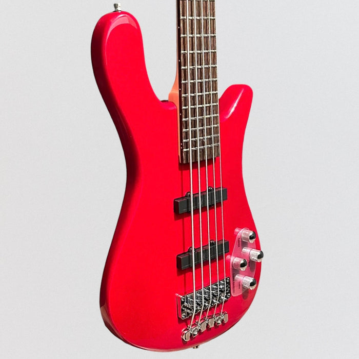 Warwick RockBass Streamer LX 5 String Electric Bass - Red