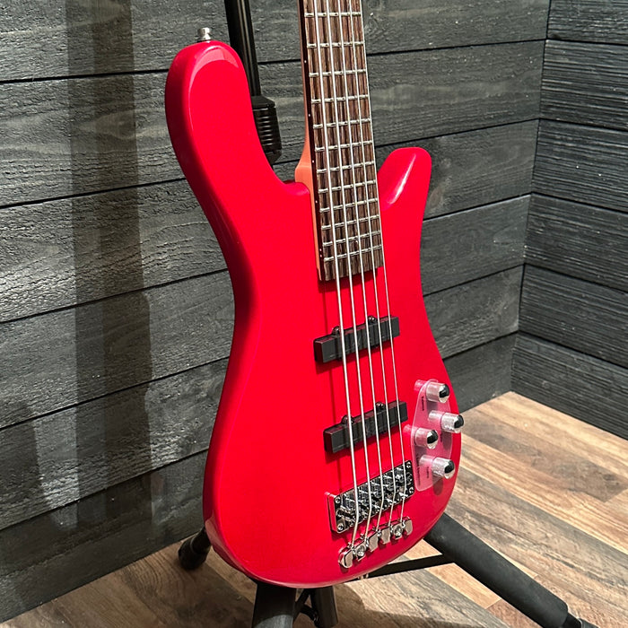 Warwick RockBass Streamer LX 5 String Electric Bass - Red