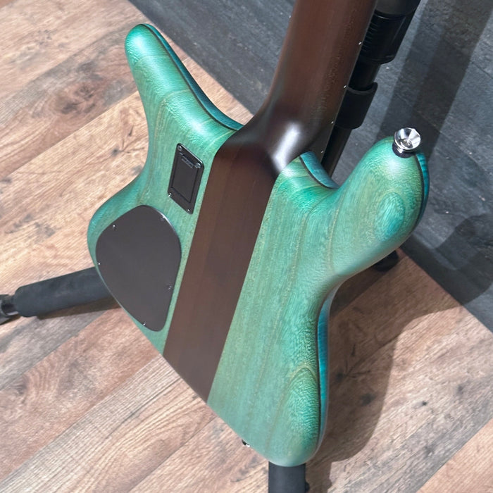 Spector Euro 4 RST 4 String Electric Bass Guitar w/ Bag - Turquoise Tide Matte