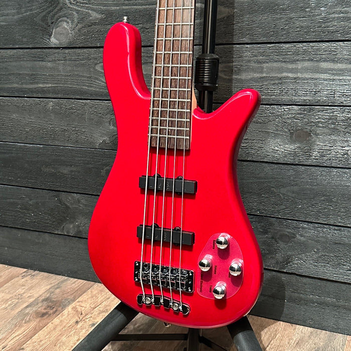 Warwick RockBass Streamer LX 5 String Electric Bass - Red