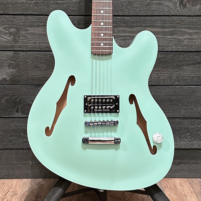 Fender Tom DeLonge Starcaster Semi Hollow-body Electric Guitar - Surf Green