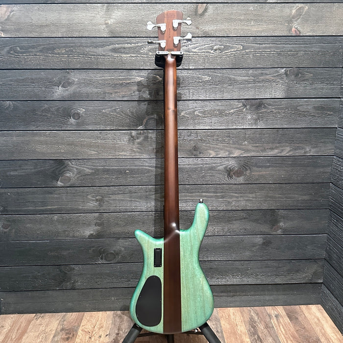 Spector Euro 4 RST 4 String Electric Bass Guitar w/ Bag - Turquoise Tide Matte
