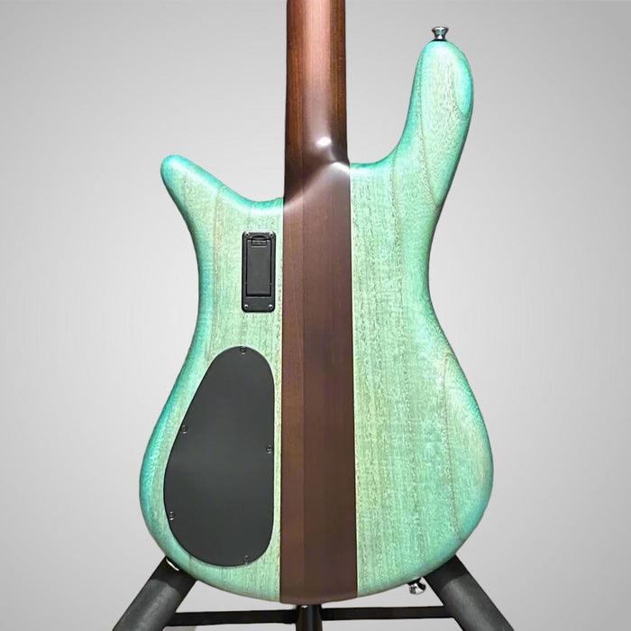Spector Euro 4 RST 4 String Electric Bass Guitar w/ Bag - Turquoise Tide Matte