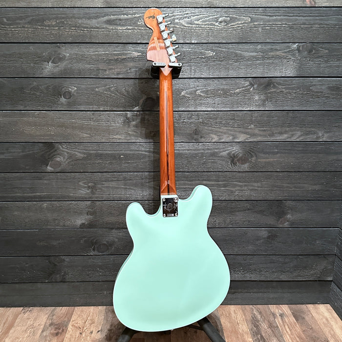 Fender Tom DeLonge Starcaster Semi Hollow-body Electric Guitar - Surf Green