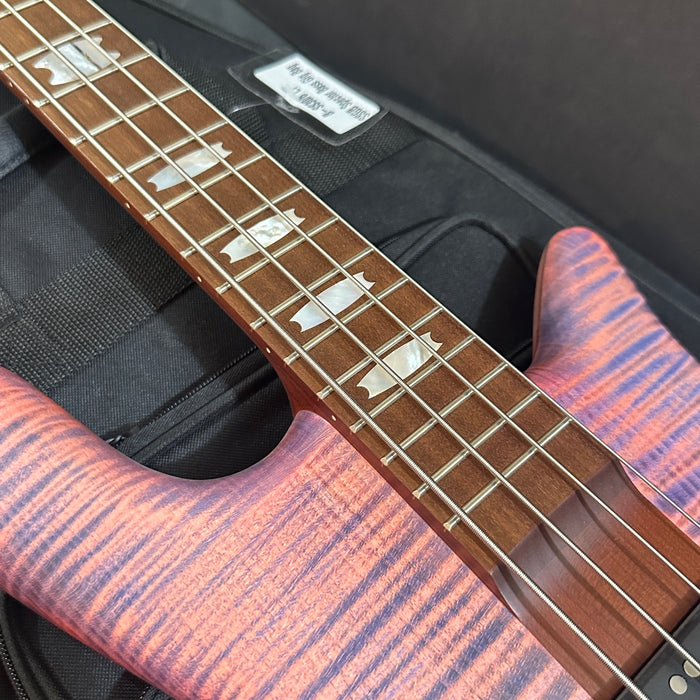 Spector Euro 4 RST 4 String Electric Bass Guitar w/ Bag - Sundown Glow Matte