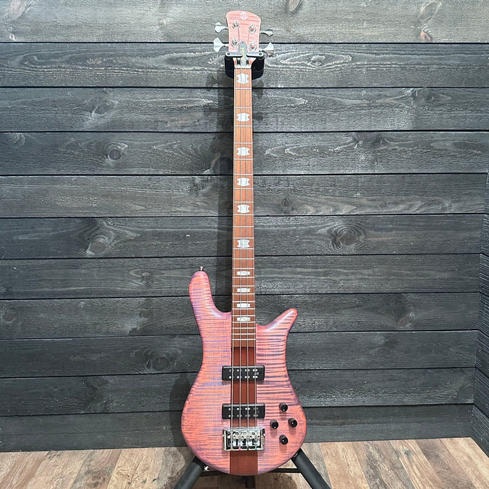 Spector Euro 4 RST 4 String Electric Bass Guitar w/ Bag - Sundown Glow Matte