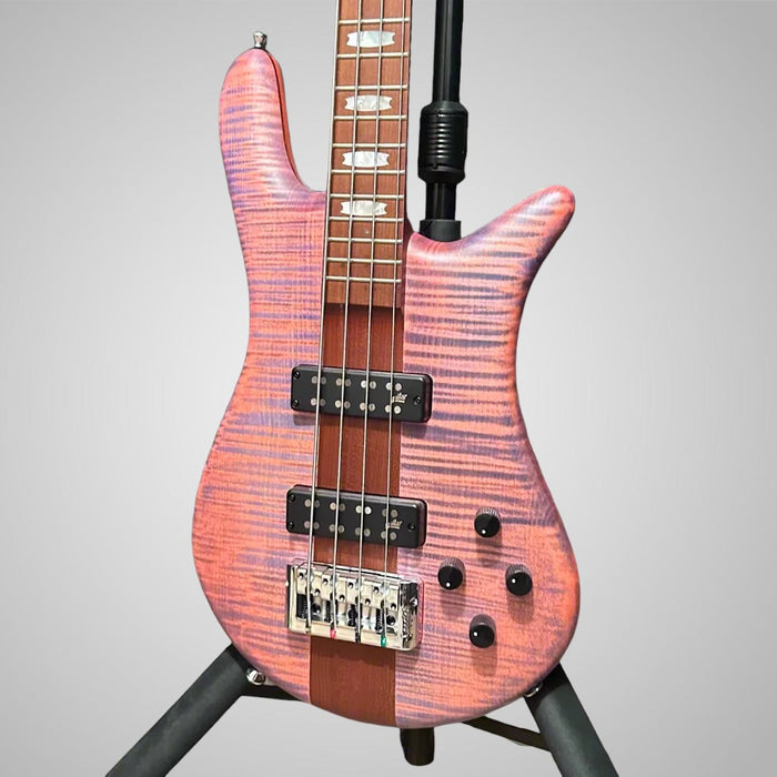 Spector Euro 4 RST 4 String Electric Bass Guitar w/ Bag - Sundown Glow Matte