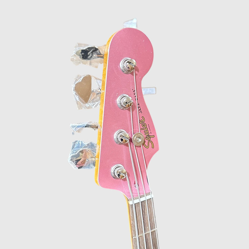 Fender Squier Limited Edition Classic Vibe 60s Jazz 4 String Electric Bass Guitar - Burgundy Mist