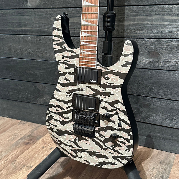 Jackson X Series Soloist SLX DX Camo Electric Guitar - Tiger Jungle Camo