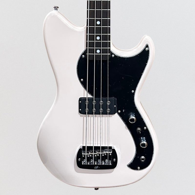 G&L Tribute Series Fallout 4 String Short Scale Electric Bass Guitar - Olympic White