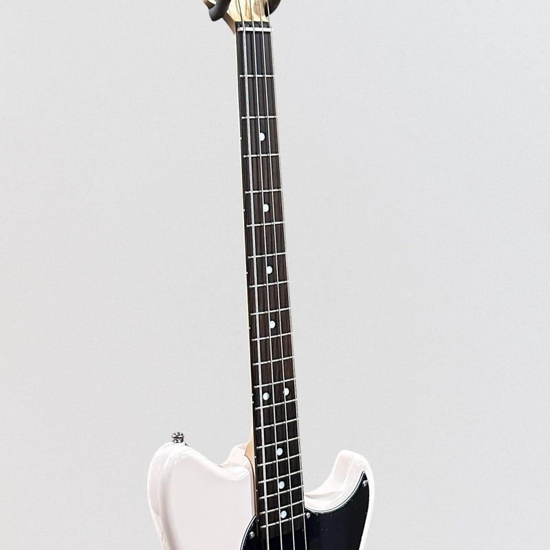 G&L Tribute Series Fallout 4 String Short Scale Electric Bass Guitar - Olympic White