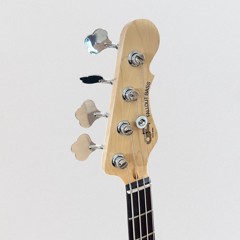 G&L Tribute Series Fallout 4 String Short Scale Electric Bass Guitar - Olympic White