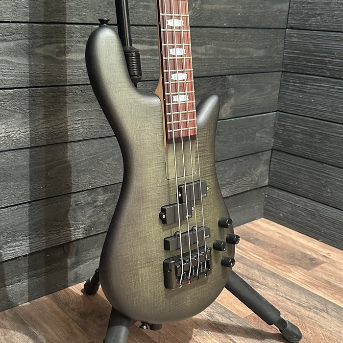 Spector Euro 4 LX Bolt-On 4 String Electric Bass Guitar w/ Bag - Haunted Moss