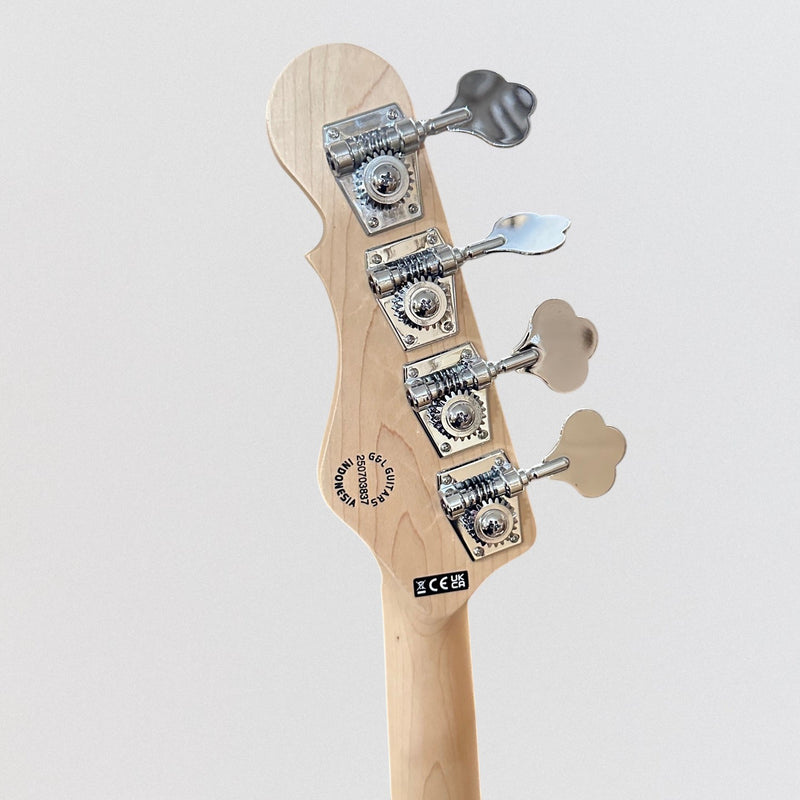 G&L Tribute Series Fallout 4 String Short Scale Electric Bass Guitar - Olympic White
