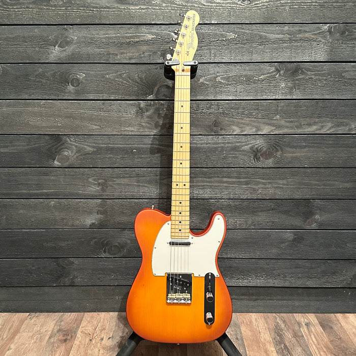 Fender Limited Edition American Performer Timber Telecaster USA Electric Guitar - Honey Burst