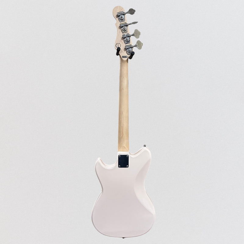 G&L Tribute Series Fallout 4 String Short Scale Electric Bass Guitar - Olympic White