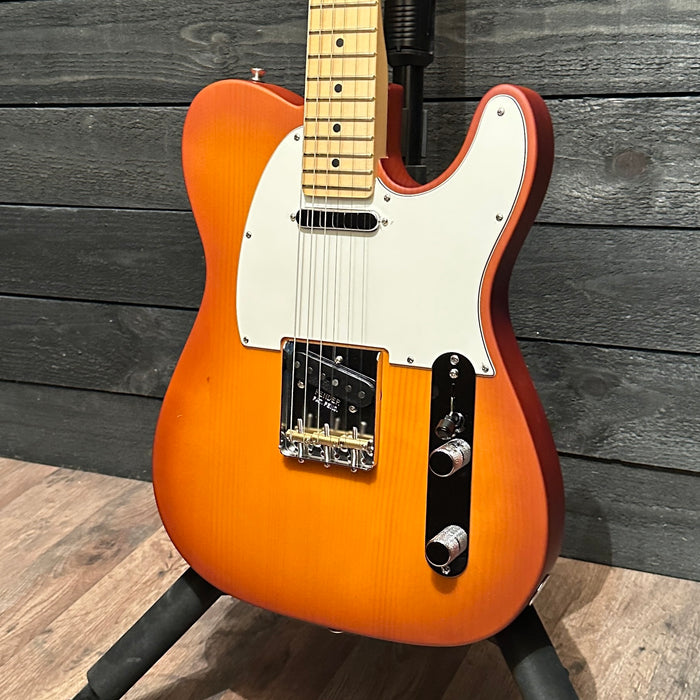 Fender Limited Edition American Performer Timber Telecaster USA Electric Guitar - Honey Burst