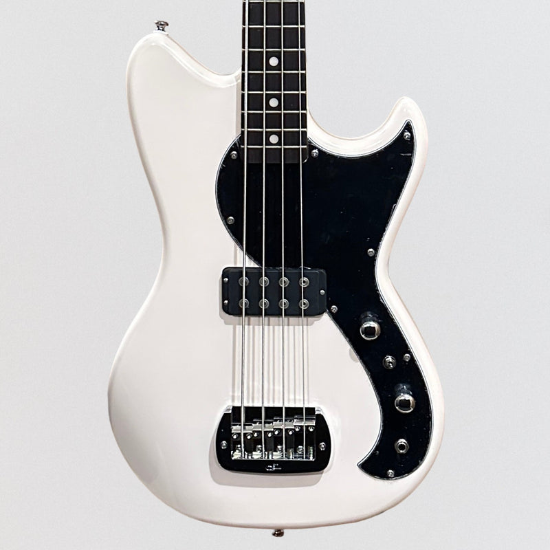 G&L Tribute Series Fallout 4 String Short Scale Electric Bass Guitar - Olympic White