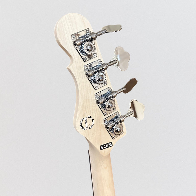 G&L Tribute Series Fallout 4 String Short Scale Electric Bass Guitar - Olympic White