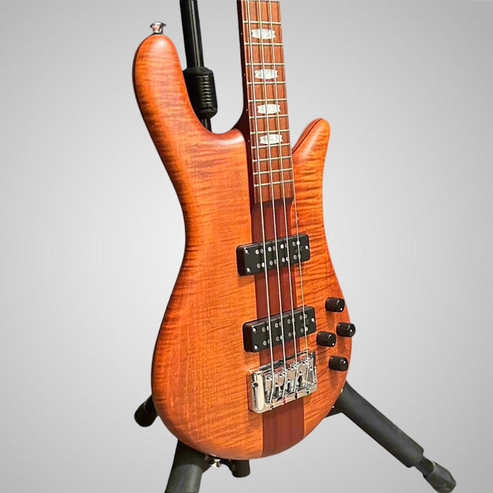 Spector Euro 4 RST 4 String Electric Bass Guitar w/ Bag - Sienna Stain Matte