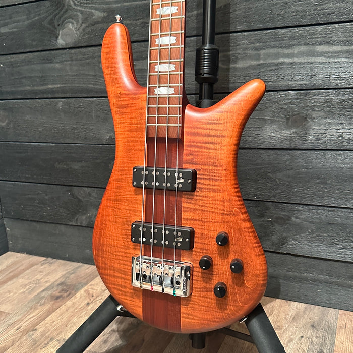 Spector Euro 4 RST 4 String Electric Bass Guitar w/ Bag - Sienna Stain Matte
