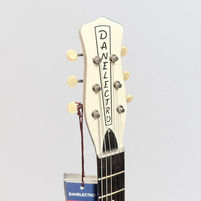 Danelectro PB Special Semi-Hollowbody Electric Guitar - White