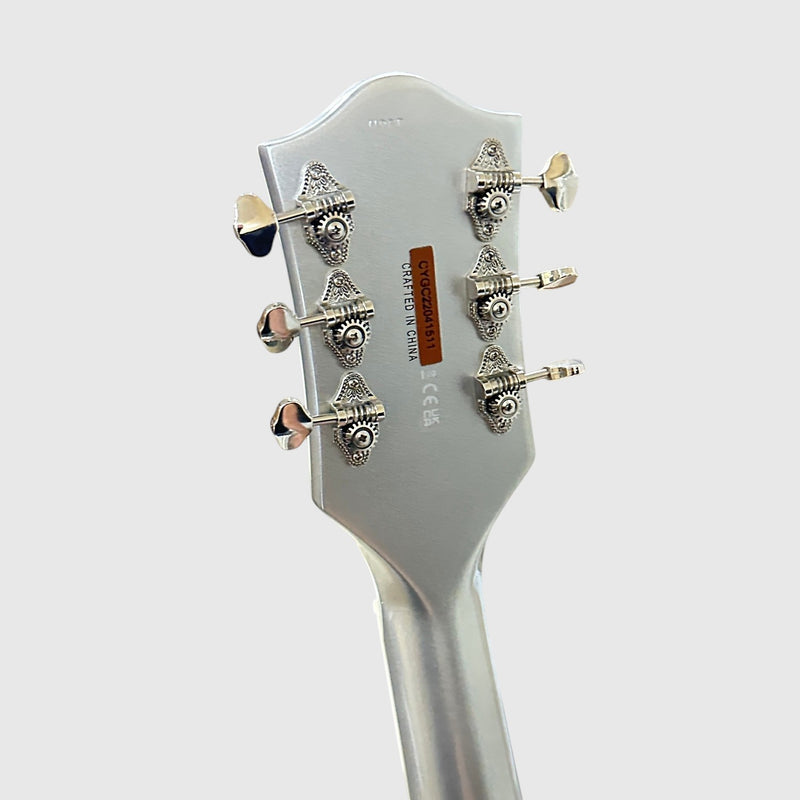 Gretsch G5420T Electromatic Classic Hollow Body Single-Cut w/ Bigsby Electric Guitar - Airline Silver