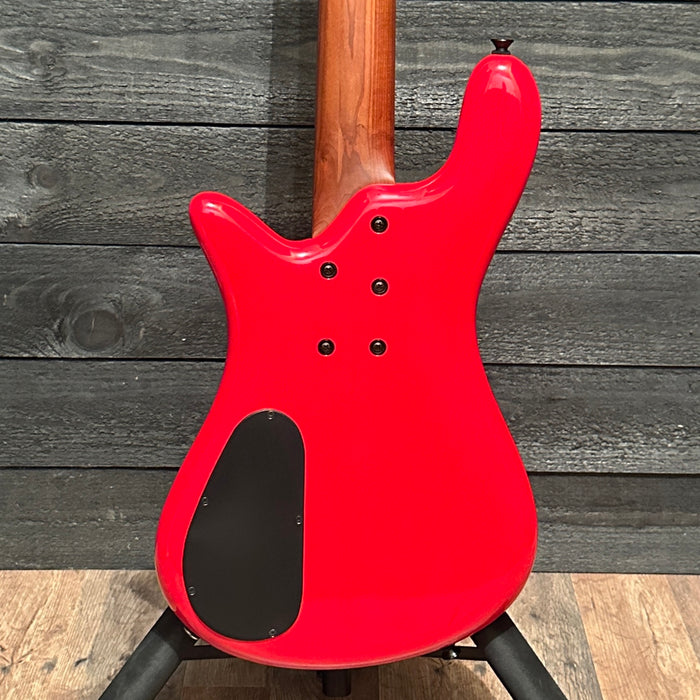 Spector Eurobolt 4 String Electric Bass Guitar w/ Bag - Inferno Red