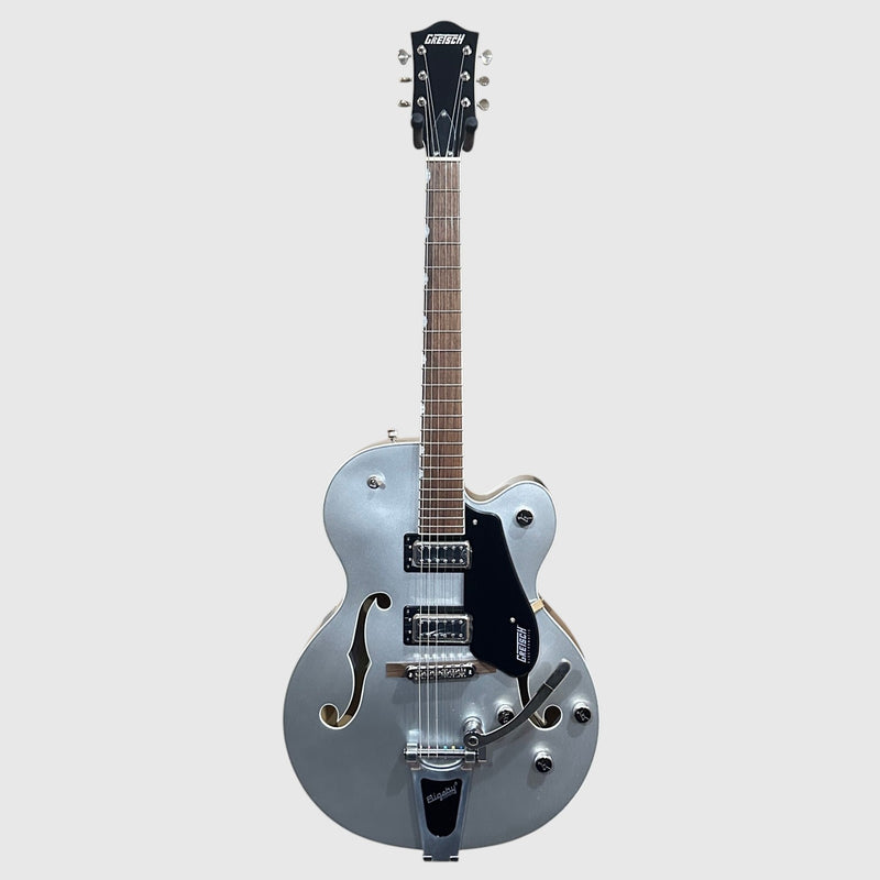 Gretsch G5420T Electromatic Classic Hollow Body Single-Cut w/ Bigsby Electric Guitar - Airline Silver