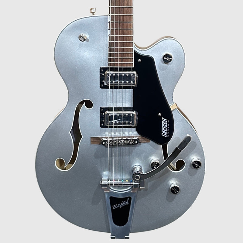 Gretsch G5420T Electromatic Classic Hollow Body Single-Cut w/ Bigsby Electric Guitar - Airline Silver