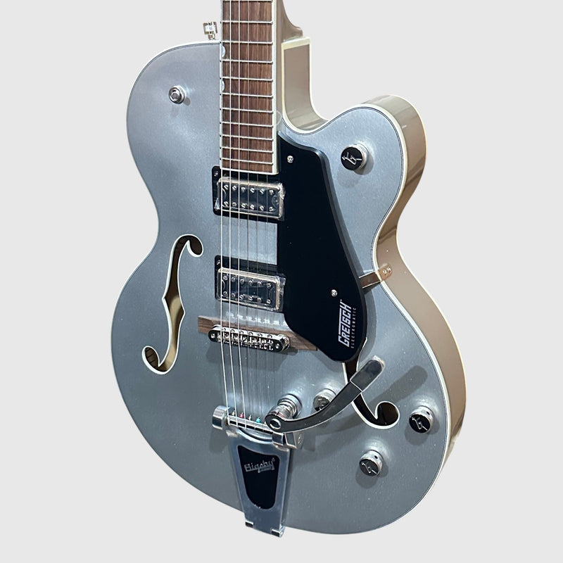 Gretsch G5420T Electromatic Classic Hollow Body Single-Cut w/ Bigsby Electric Guitar - Airline Silver