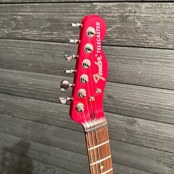 Fender Jim Adkins JA-90 Telecaster Thinline Semi Hollow Body Electric Guitar - Red