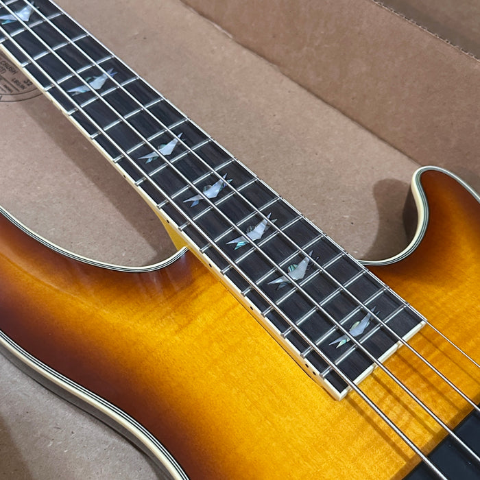 Schecter Omen Extreme 4 String Electric Bass Guitar - Vintage Sunburst