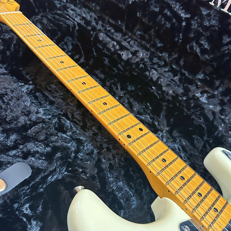 Fender Nile Rodgers Hitmaker American USA Stratocaster Electric Guitar - Olympic White
