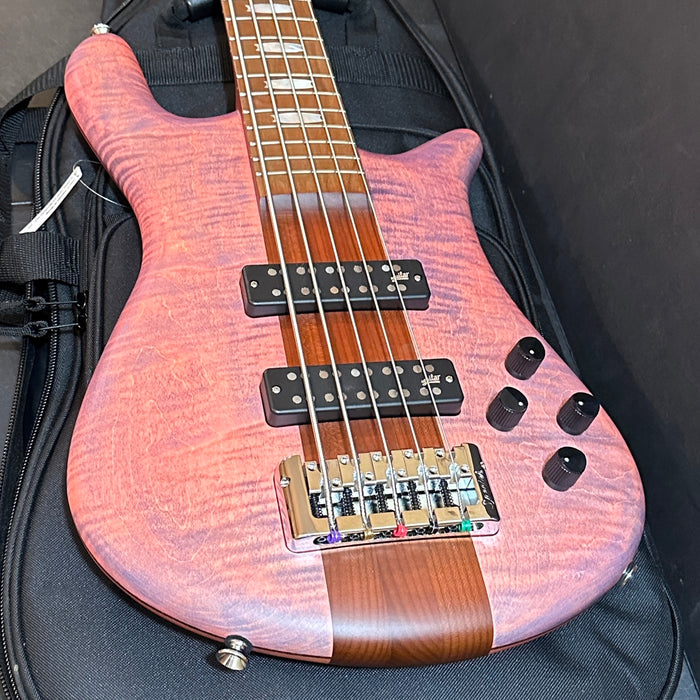 Spector Euro 5 RST 5 String Electric Bass Guitar - Sundown Glow Matte