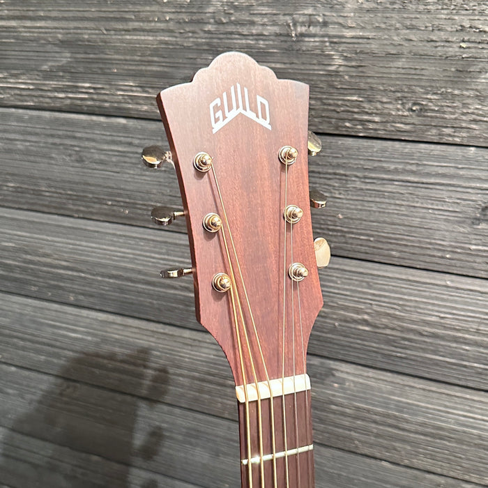 Guild BT-240E Baritone Jumbo Acoustic Electric Guitar - Natural