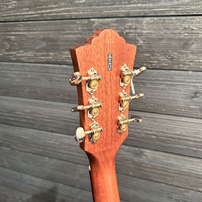 Guild BT-240E Baritone Jumbo Acoustic Electric Guitar - Natural