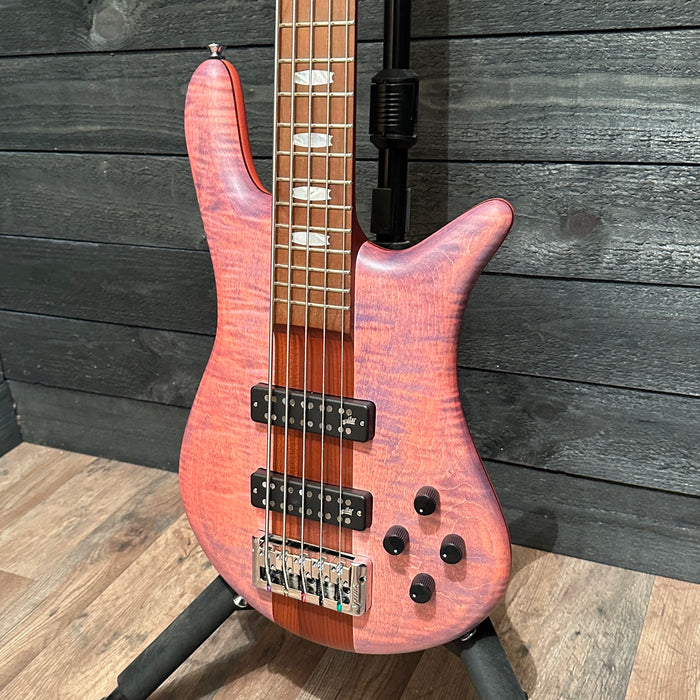 Spector Euro 5 RST 5 String Electric Bass Guitar - Sundown Glow Matte