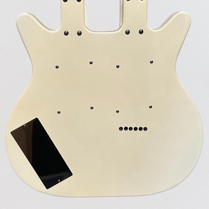 Danelectro Doubleneck Electric Guitar - White Pearl