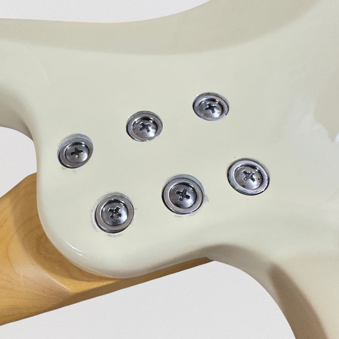 Schecter CV-4 4 String Electric Bass Guitar - Ivory