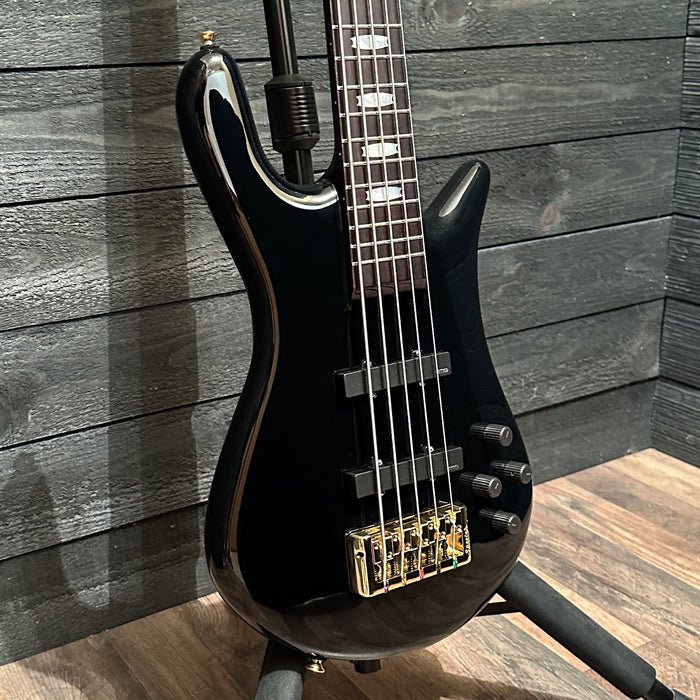 Spector Euro Classic 5 String Electric Bass Guitar - Black