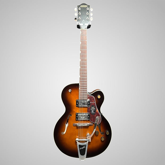 Gretsch G2420T Streamliner Hollow Body Single-Cut w/ Bigsby Electric Guitar - Robusto Burstllic