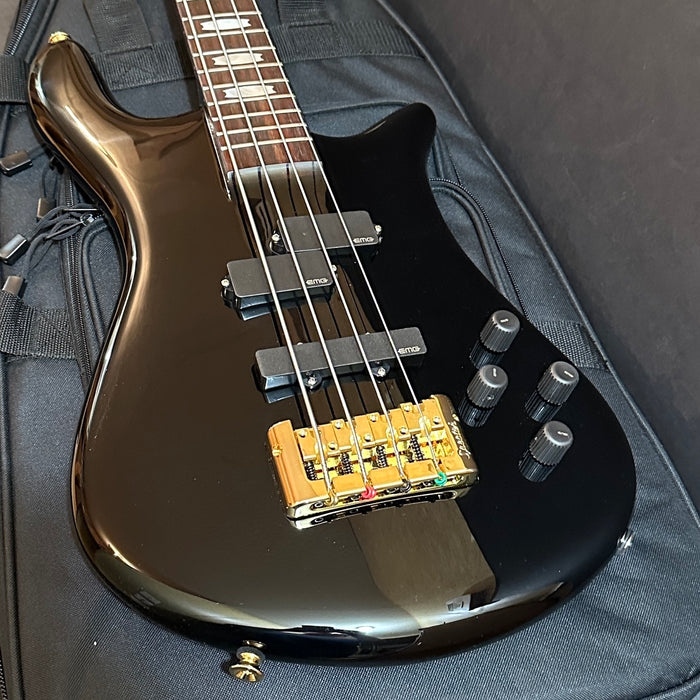 Spector Euro Classic 4 String Electric Bass Guitar - Black