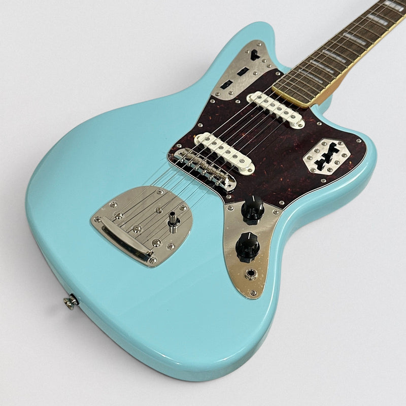 Fender Squier Classic Vibe '70s Jaguar FSR Limited-Edition Electric Guitar - Daphne Blue