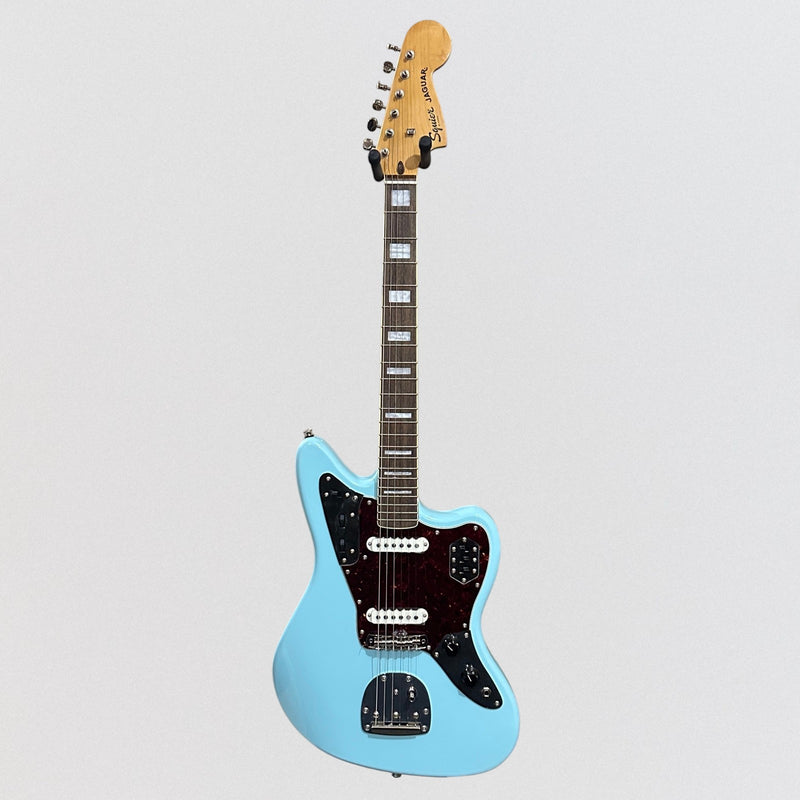 Fender Squier Classic Vibe '70s Jaguar FSR Limited-Edition Electric Guitar - Daphne Blue