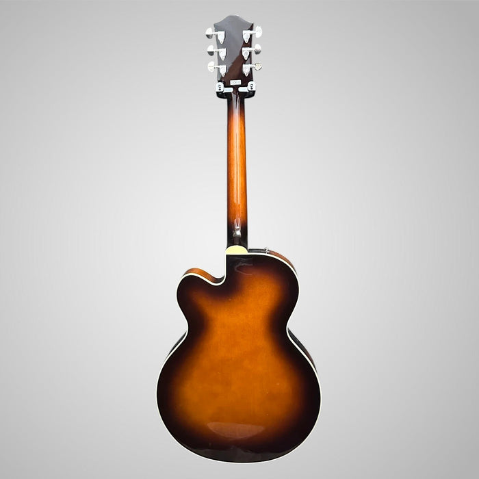 Gretsch G2420T Streamliner Hollow Body Single-Cut w/ Bigsby Electric Guitar - Robusto Burstllic